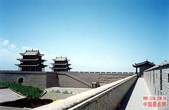 嘉峪关关城风景图