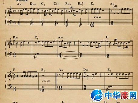 怎么样看曲谱-琴谱怎么看
